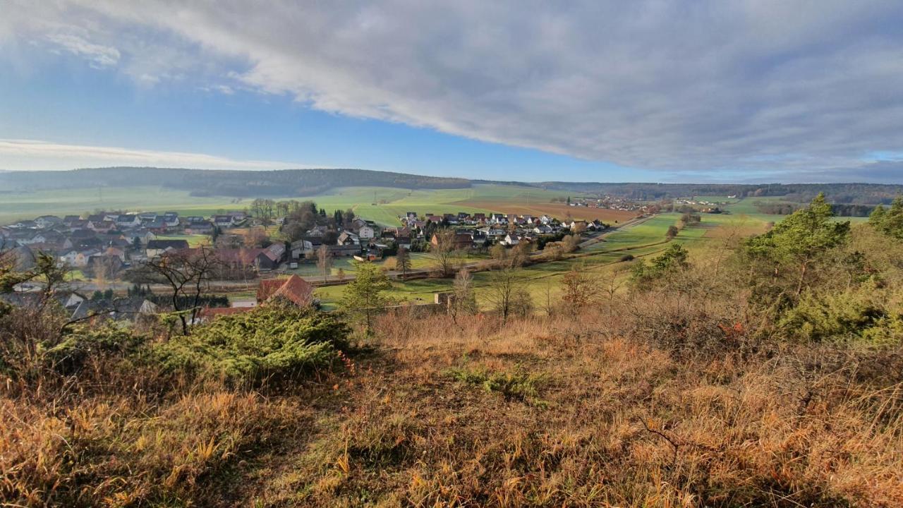 Ferienwohnung Am Sonnigen Haimberg Fulda Exteriör bild